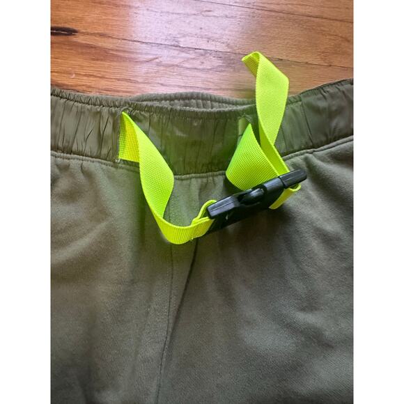 Champion Sideline Jogger – Olive & Neon Athletic Pants - Picture 6 of 10
